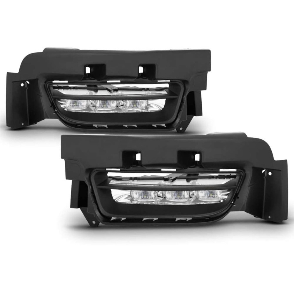 2015-2022 Dodge Charger Factory Style LED Fog Lights Bumper Lamps